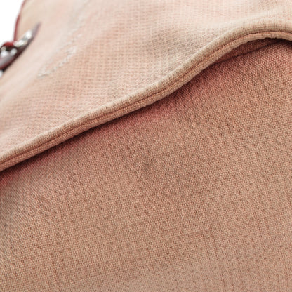 Chanel Canvas Large Deauville Tote Red 8 of 11