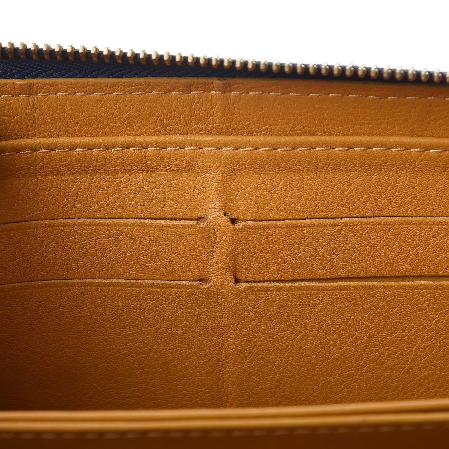 Louis Vuitton Monogram Denim Zippy Wallet Blue 13 of 17