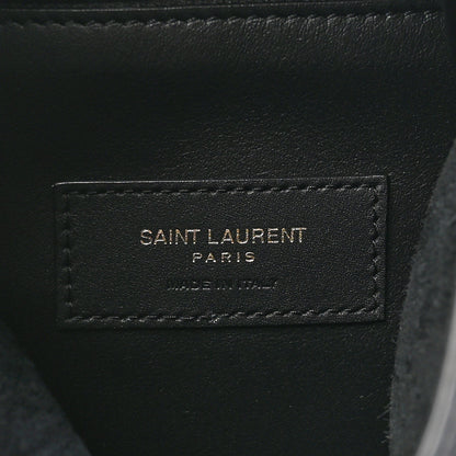 Saint Laurent Smooth Calfskin Small Le 5 A 7 Soft Hobo Black 6 of 10