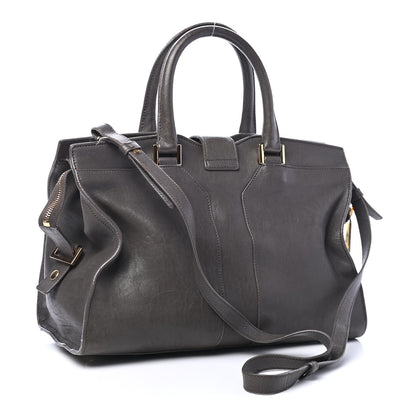 Saint Laurent Sheepskin Small Cabas ChYc Grey 2 of 10