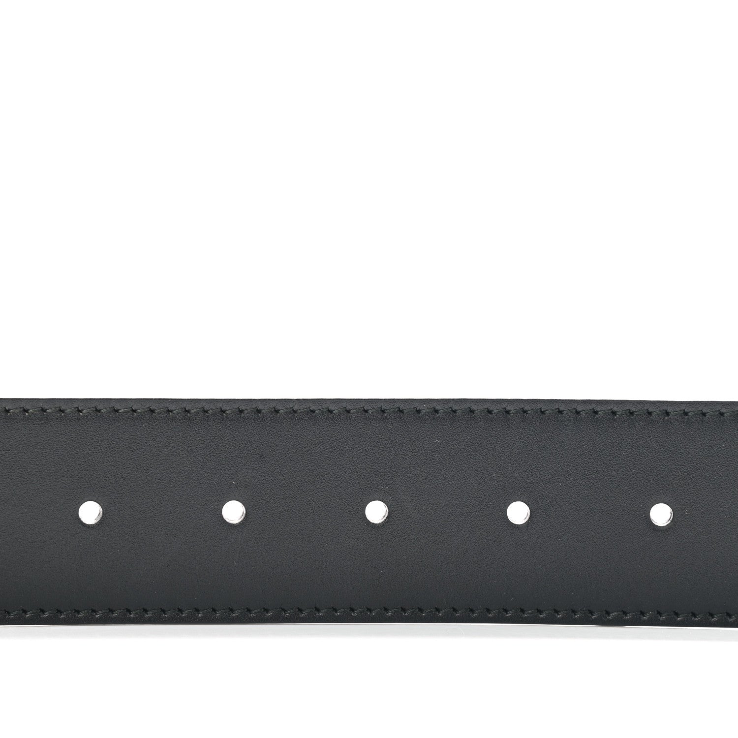Gucci Calfskin Double G 40mm Belt 80 32 Black 3 of 4