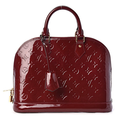 Louis Vuitton Vernis Alma PM Griotte 1 of 10
