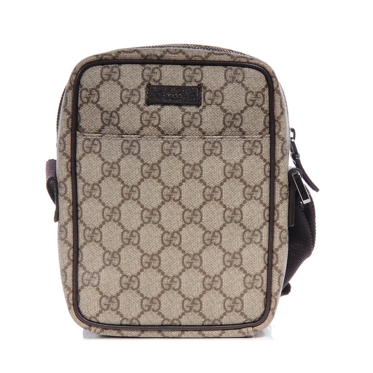 GG Plus Monogram Messenger Bag Ebony