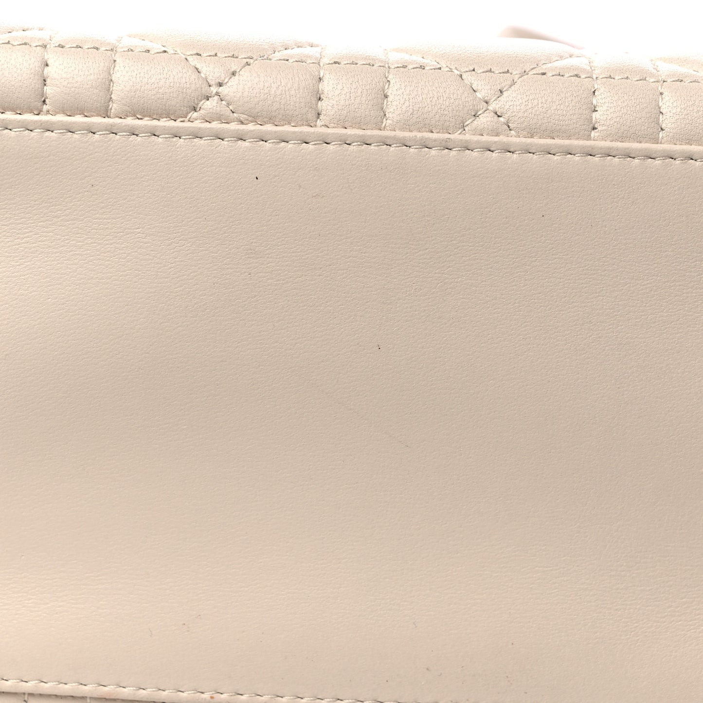 Lambskin Cannage Medium Lady Dior Light Beige
