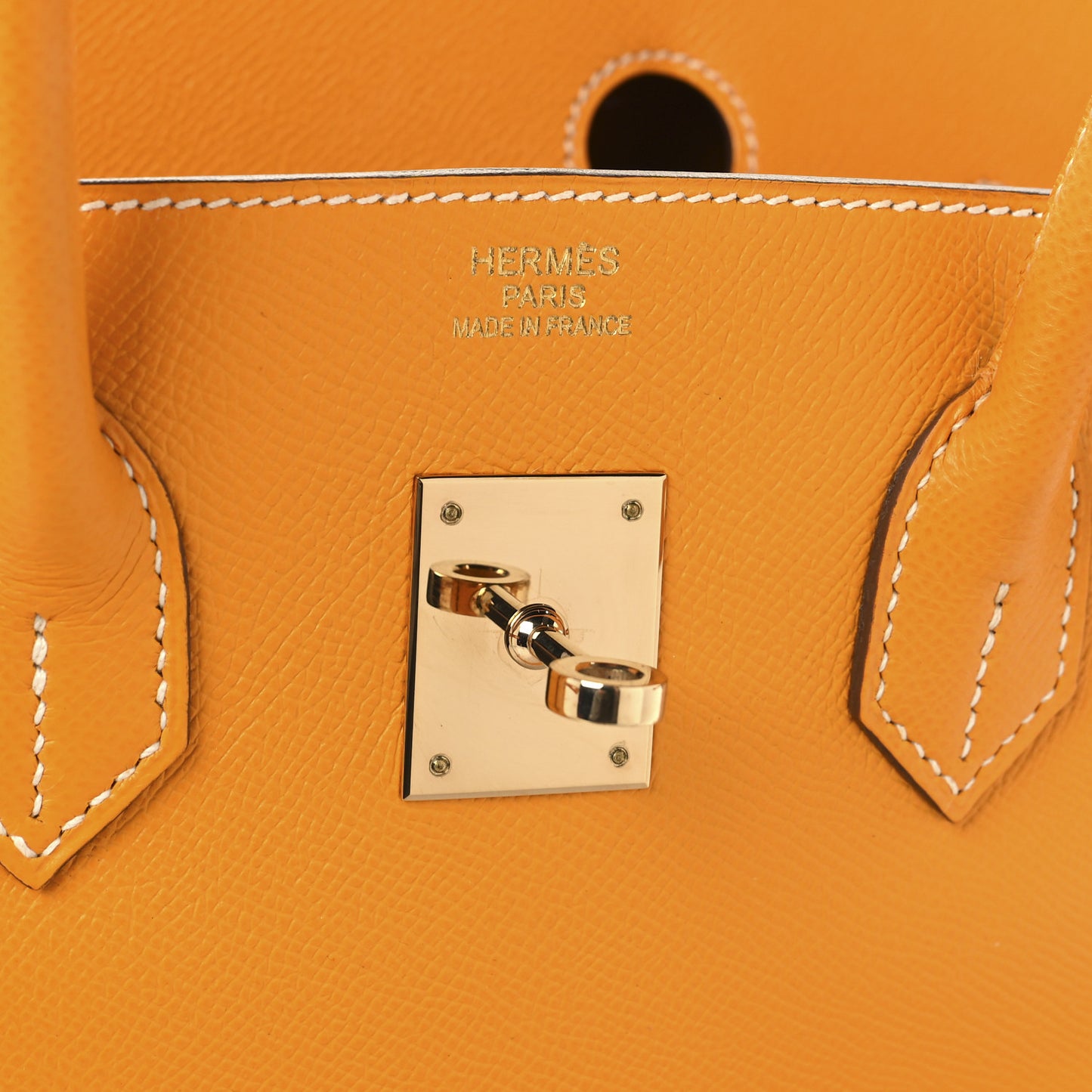 Epsom Candy Birkin 35 Jaune D'Or Feu