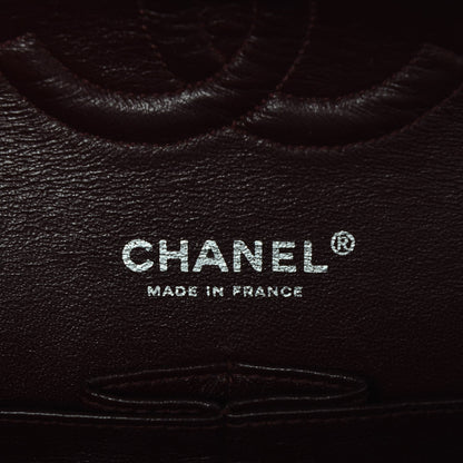Chanel Lambskin Quilted Medium Double Flap Black 6 of 7