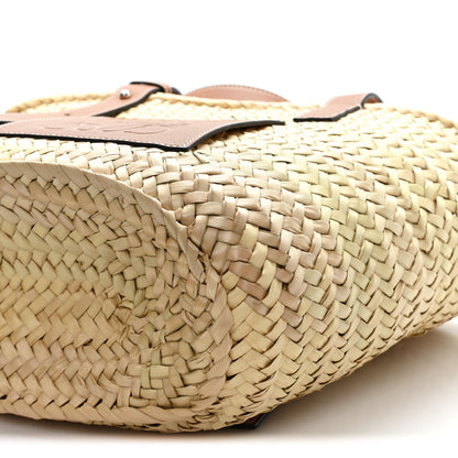 Loewe Raffia Basket Tote Bag Natural Tan 9 of 9