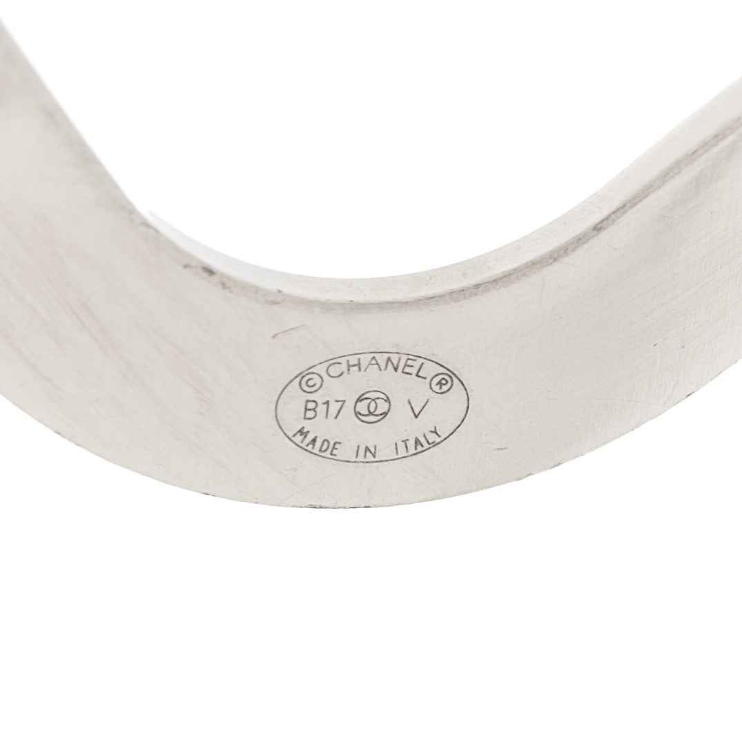 Metal CC Cuff Silver