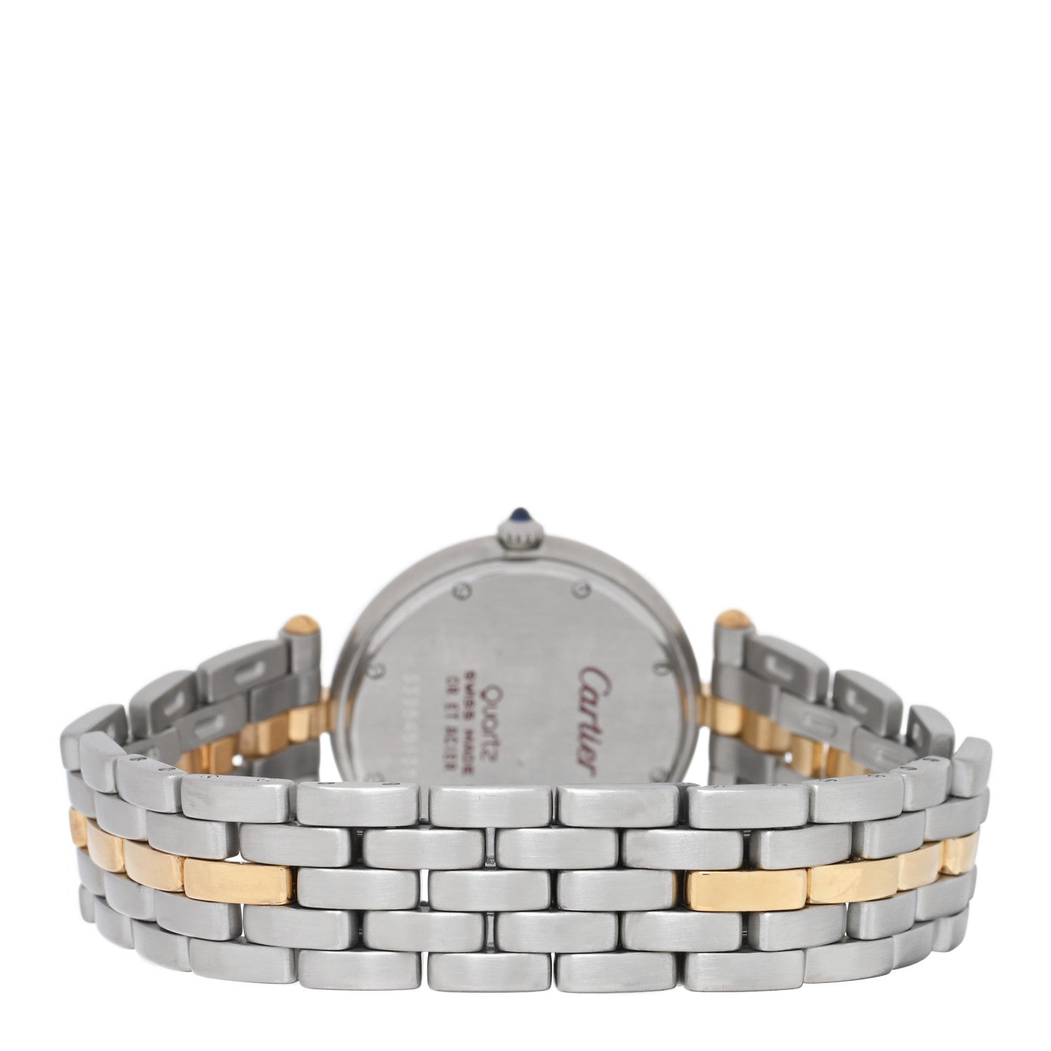 Cartier Stainless Steel 18K Yellow Gold 29mm Panthere Vendome Quartz Watch 3 of 4