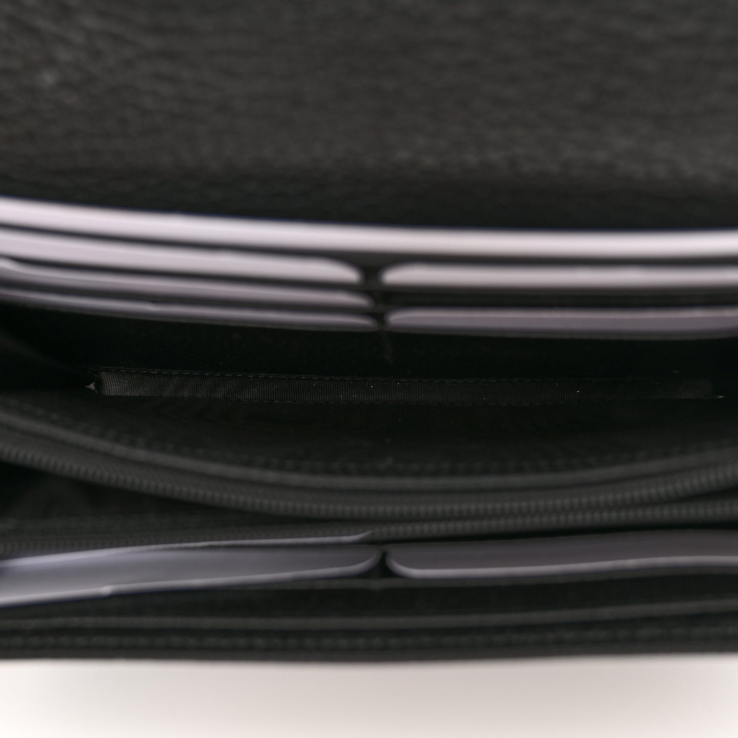 Dollar Calfskin Petite GG Marmont Wallet Chain Bag Black
