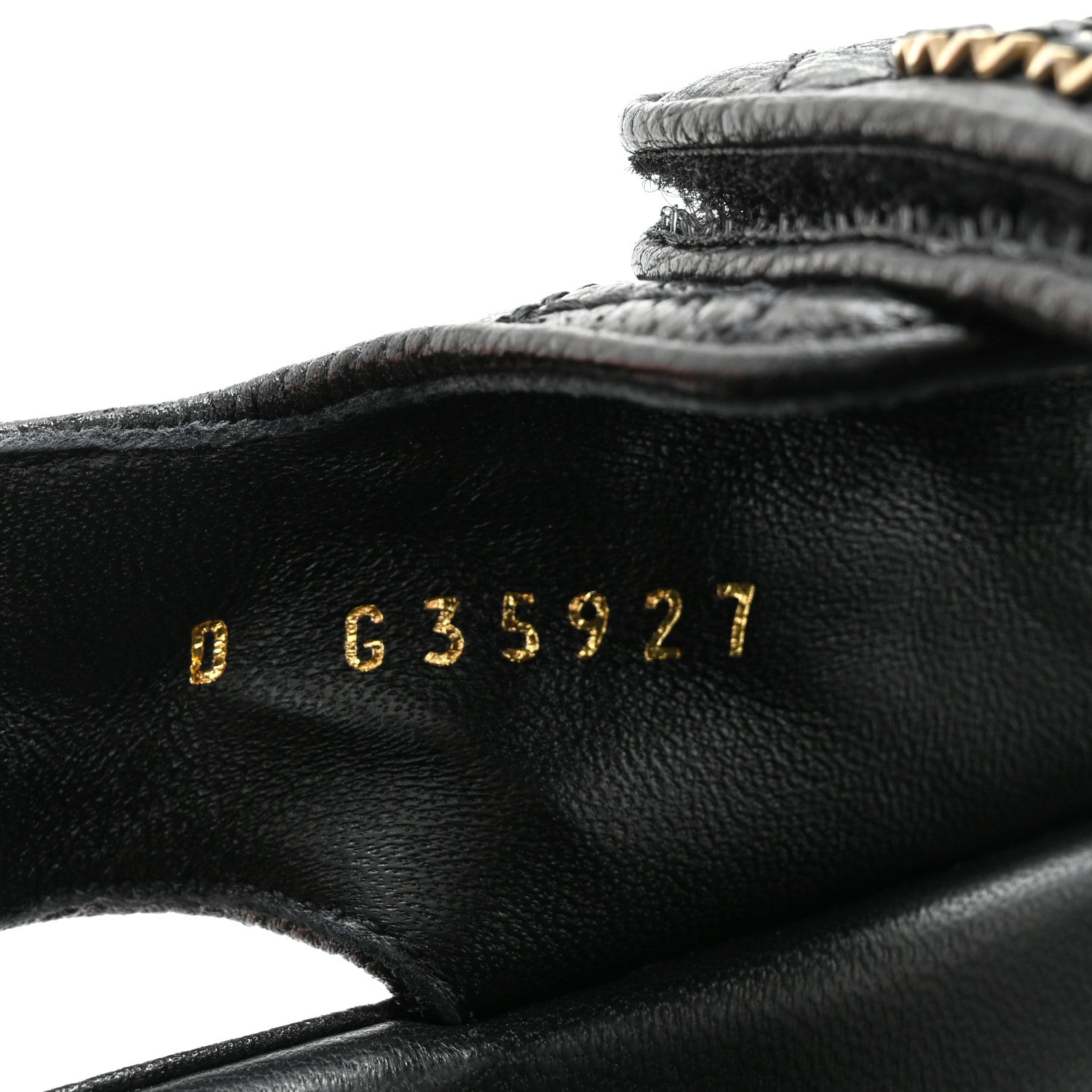 Chanel Grained Calfskin Velcro Dad Sandals 37 Black 5 of 9