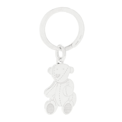 Gucci Sterling Silver Teddybear Key Chain 1 of 5