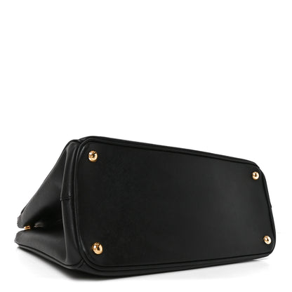 Prada Saffiano Lux Medium Galleria Double Zip Tote Black 4 of 9