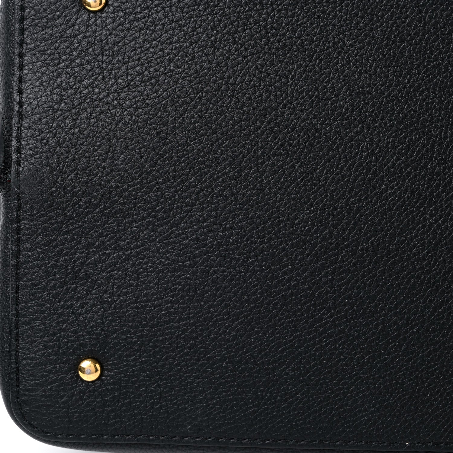 Valentino Garavani Grainy Calfskin Medium VLogo Escape Shopper Black 11 of 11