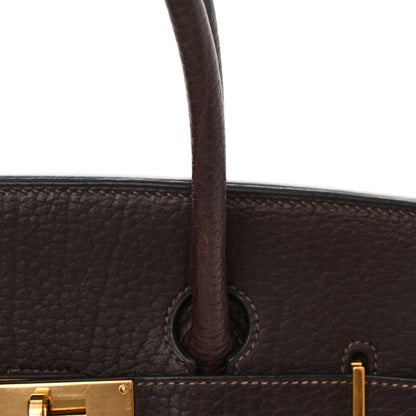 Hermes Fjord Birkin 35 Chocolate 19 of 19