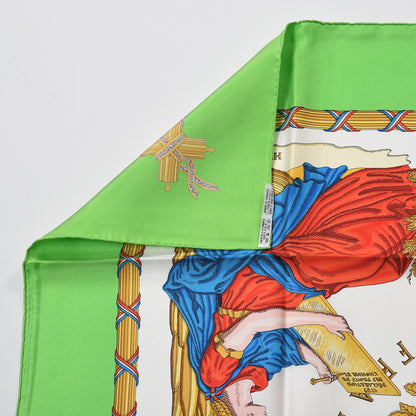 Hermes Silk Republique Francaise Liberte Egalite Fraternite 1789 Scarf 90 3 of 3