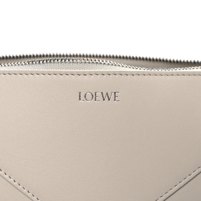 Loewe Shiny Calfskin Puzzle Fold Pouch Sea Salt 6 of 10