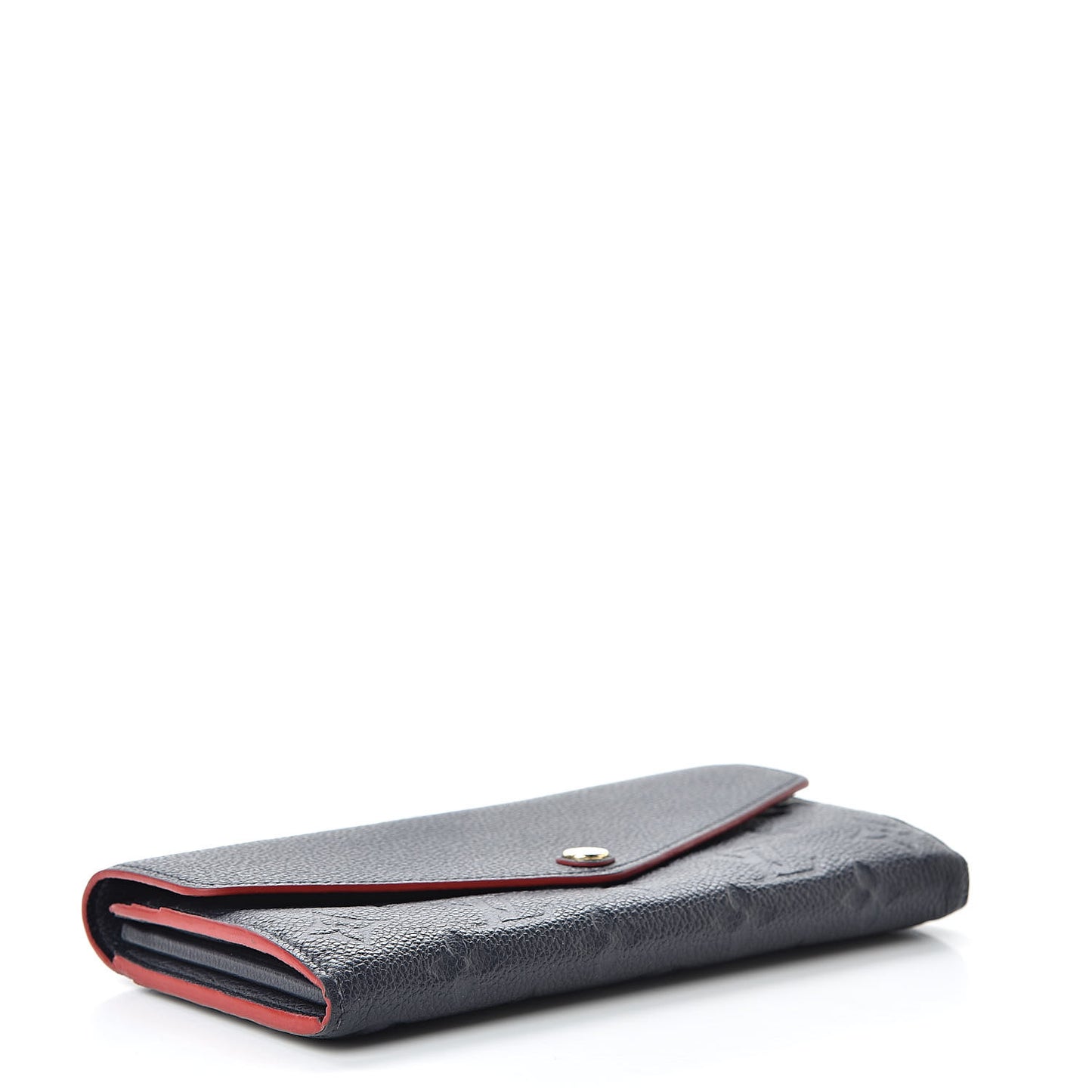 Empreinte Sarah Wallet NM Marine Rouge