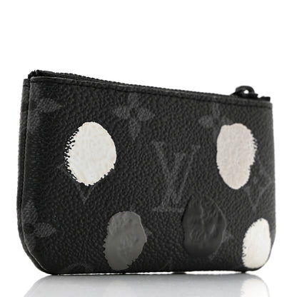 Louis Vuitton LV X YK Monogram Eclipse Key Pouch Black Silver 3 of 7