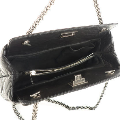 Chanel Aged Calfskin Quilted Reissue 2.55 Tote Black 5 of 8