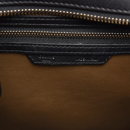Celine Calfskin Nubuck Suede Micro Tri-Color Luggage Blue 6 of 8