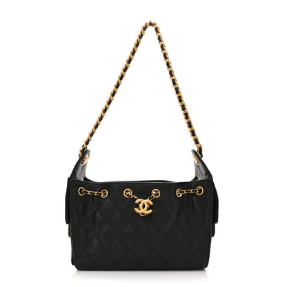 Chanel Caviar Quilted Mini Chanel 25 Handbag Black 1 of 15