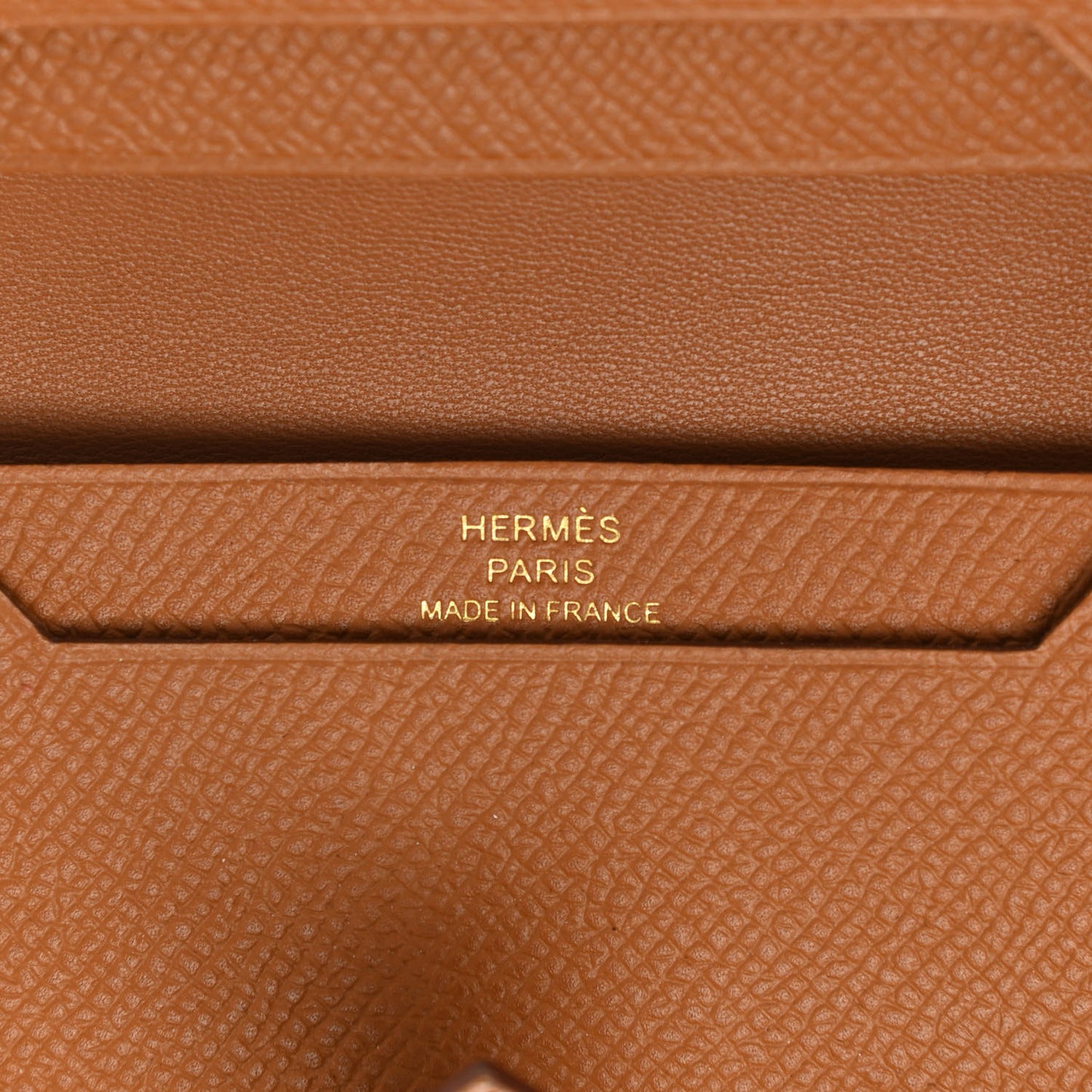 Epsom Bearn Card Holder Wallet Gold