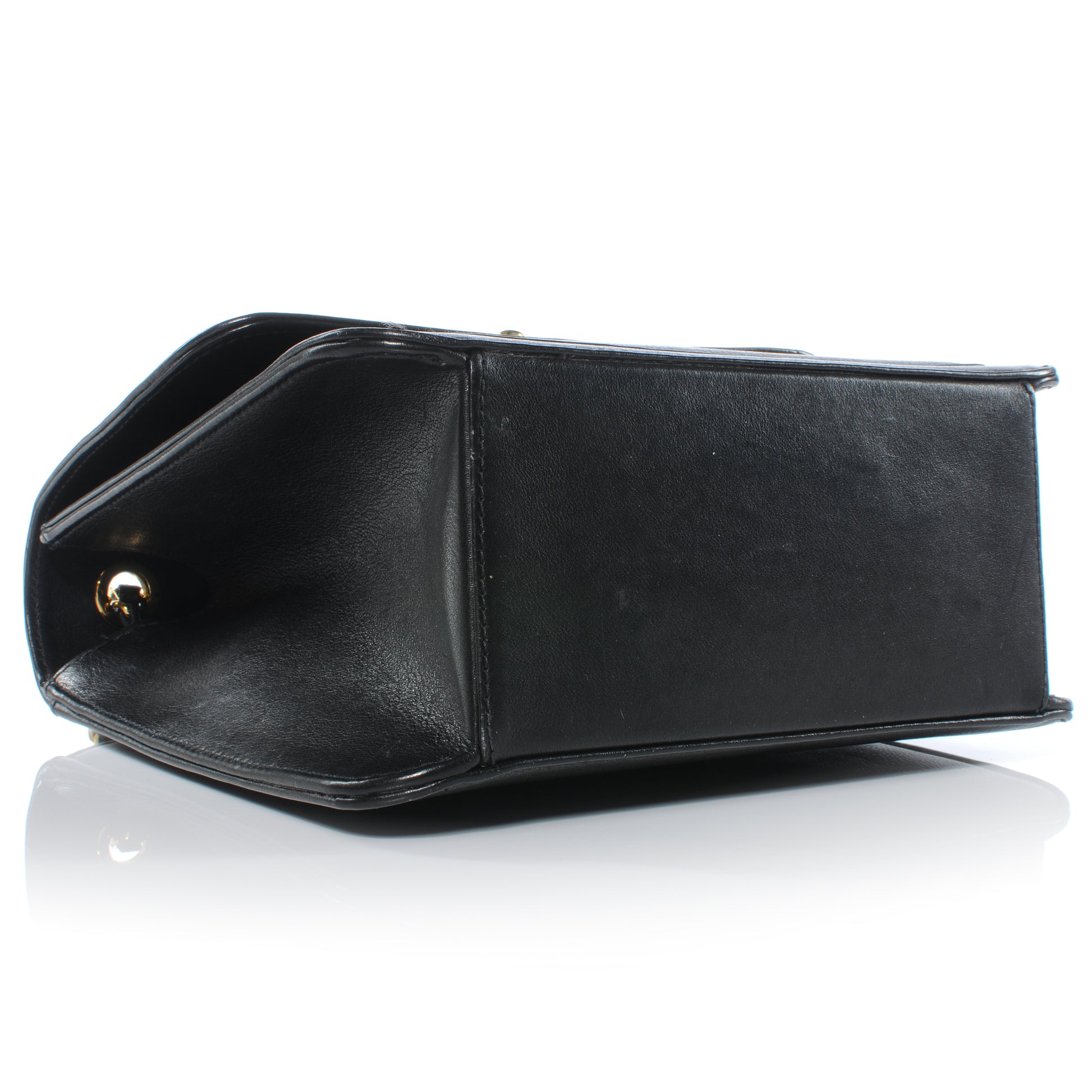 Chanel Calfskin CC Shoulder Bag Black 4 of 10