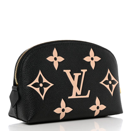 Louis Vuitton Empreinte Monogram Giant Cosmetic Pouch Black Beige 3 of 7