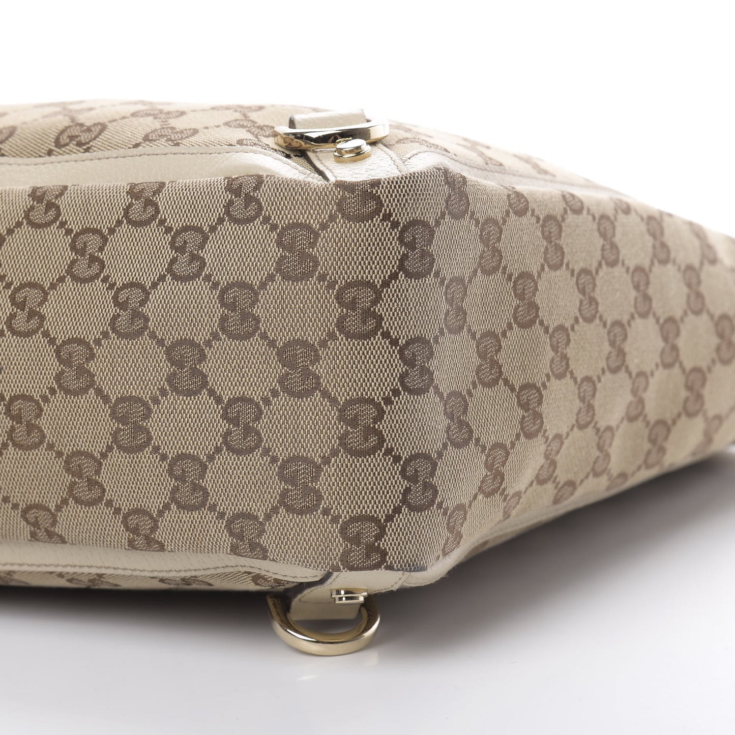 Monogram Large Abbey Tote Off White