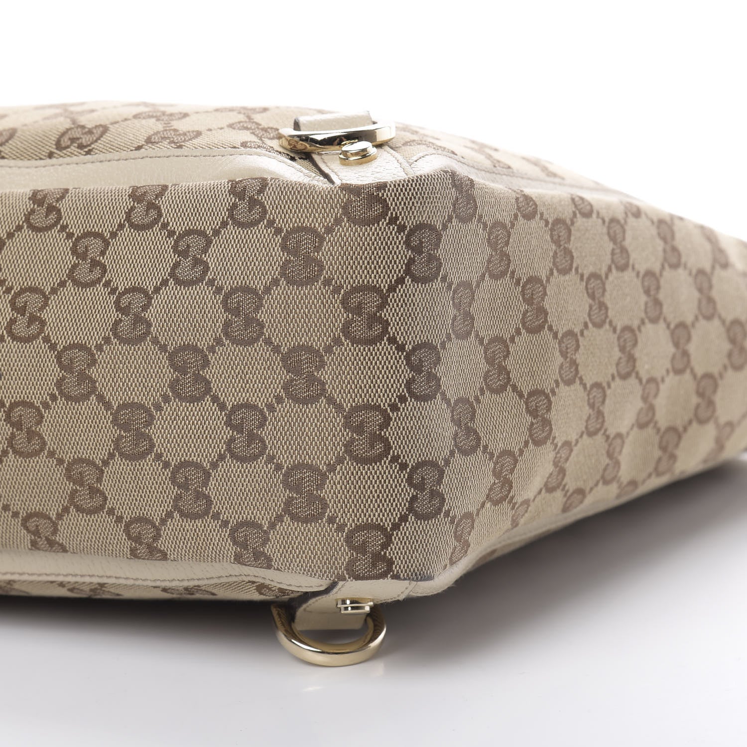 Gucci Monogram Large Abbey Tote Off White 10 of 13