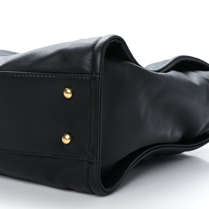 Chanel Calfskin Small Deauville Tote Black 10 of 11