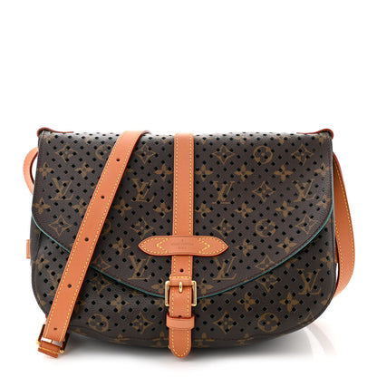Louis Vuitton Monogram SC Flore Saumur Teal 1 of 10
