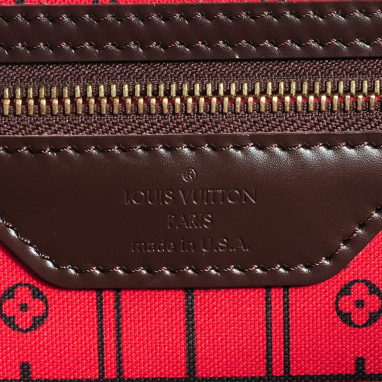 Louis Vuitton Damier Ebene Neverfull GM 6 of 7