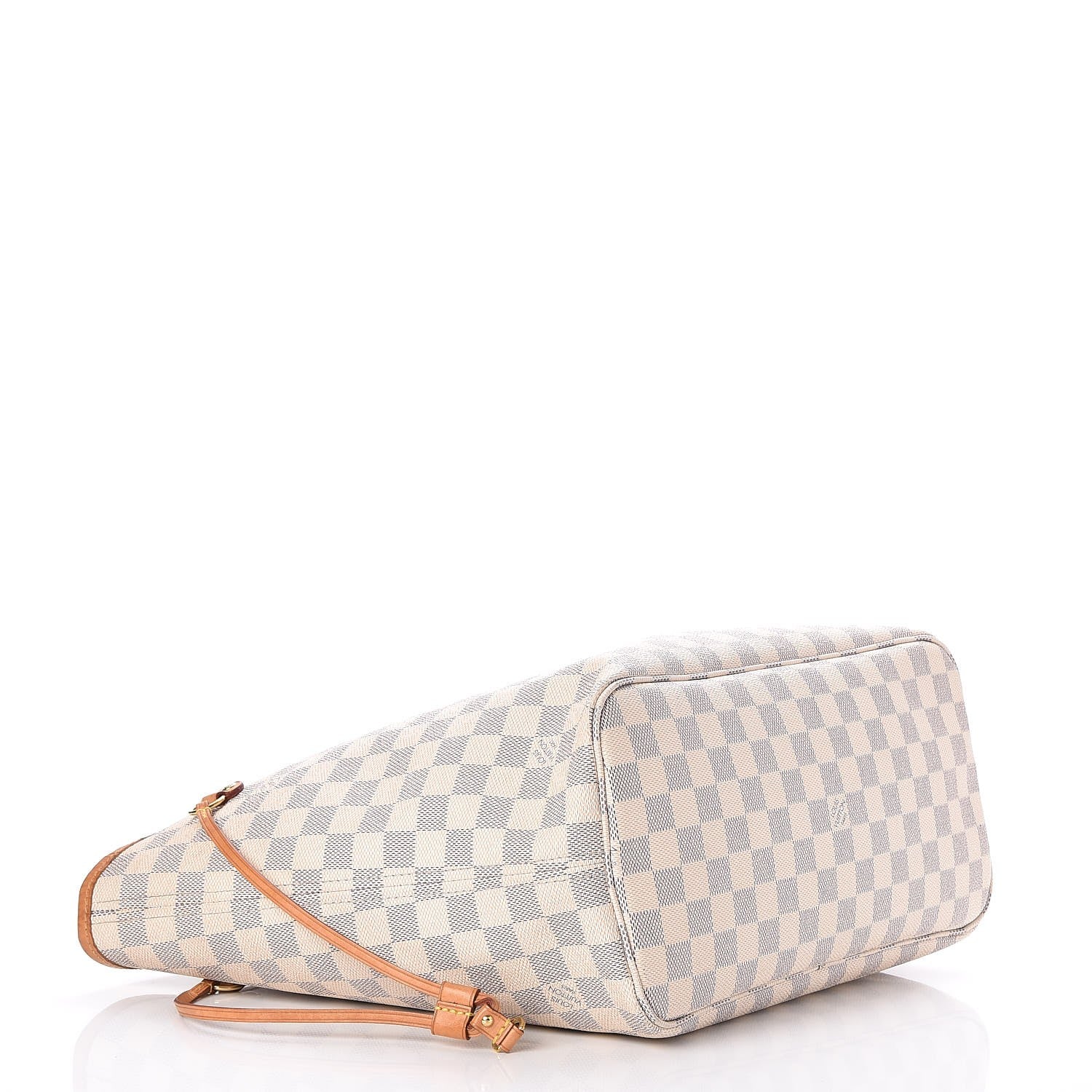 Louis Vuitton Damier Azur Neo Neverfull MM Rose Ballerine 4 of 13