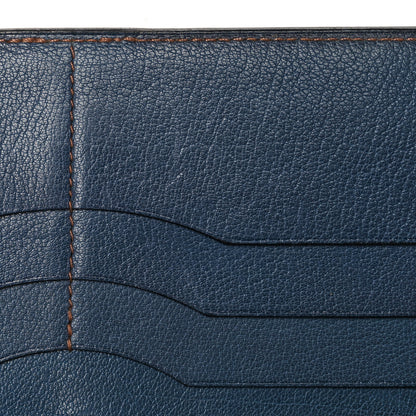 Hermes Buffle Dimitri Long Wallet Bleu Thalassa 11 of 12