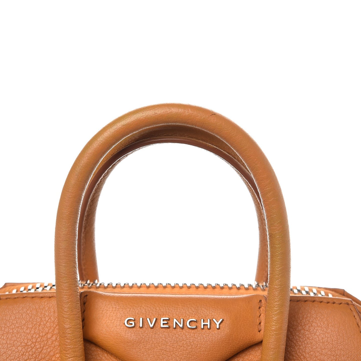 Sugar Goatskin Mini Antigona Rust