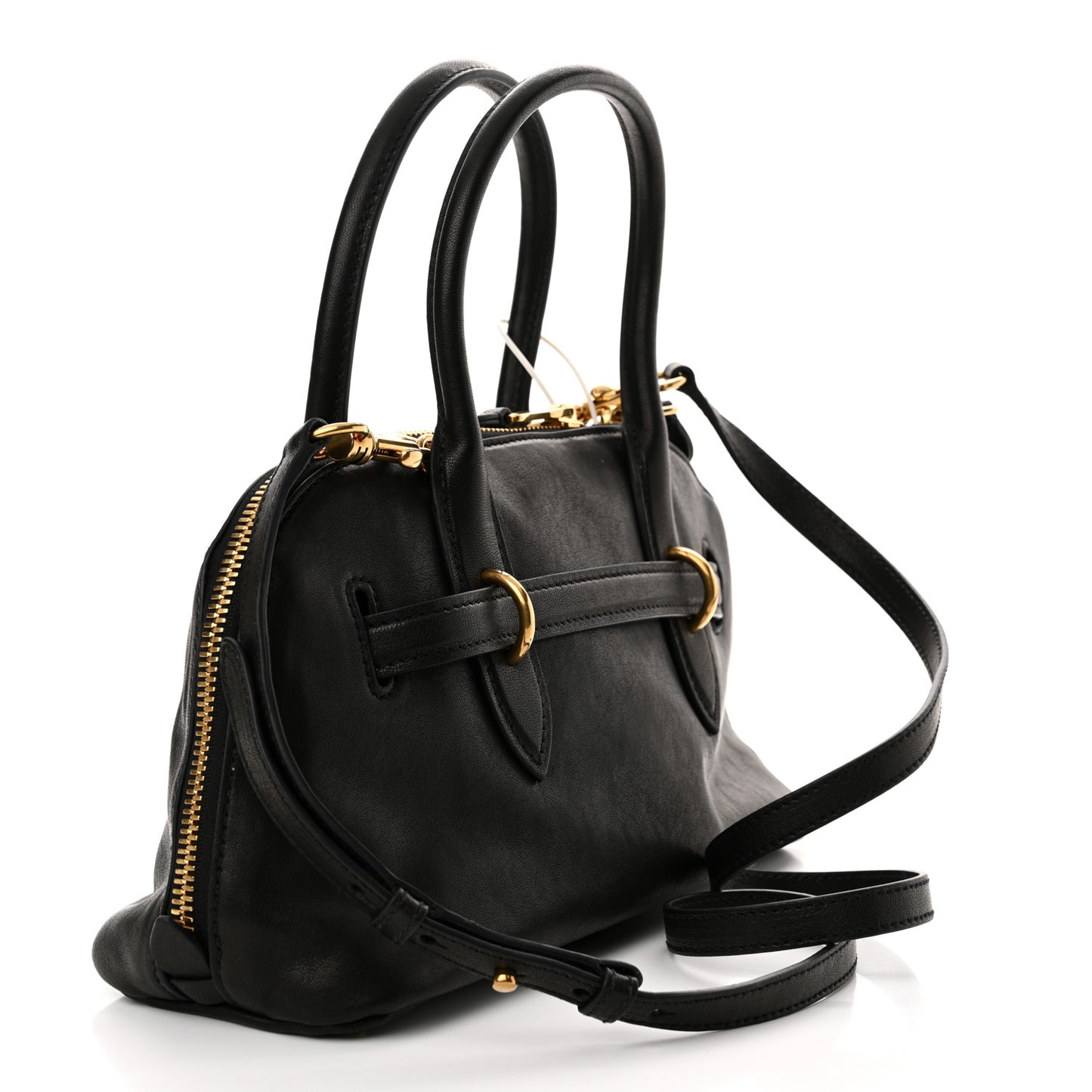 Nappa Aviator Regular Aventure Bag Black