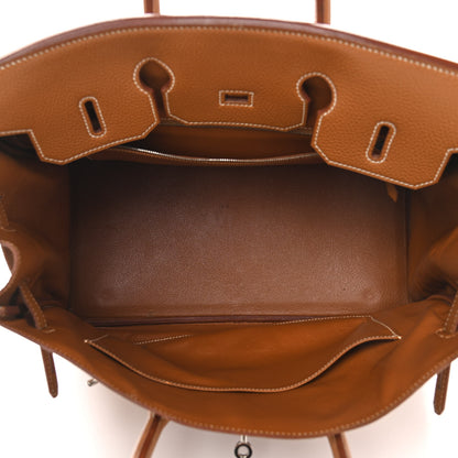 Hermes Togo Birkin 35 Gold 4 of 21