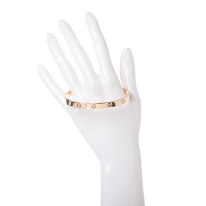 Cartier 18K Yellow Gold LOVE Cuff Bracelet 20 2 of 7