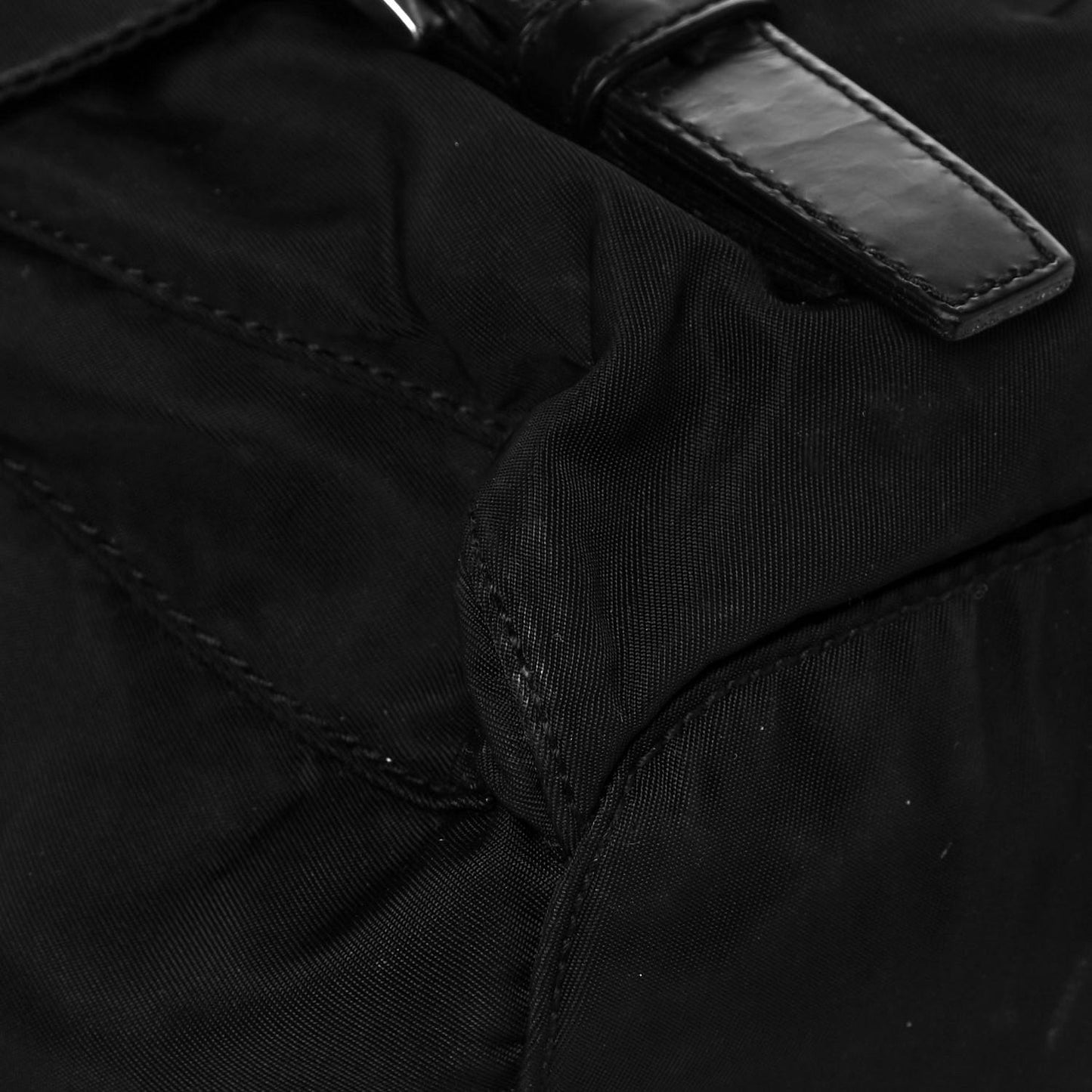 Tessuto Nylon Vela Small Backpack Black