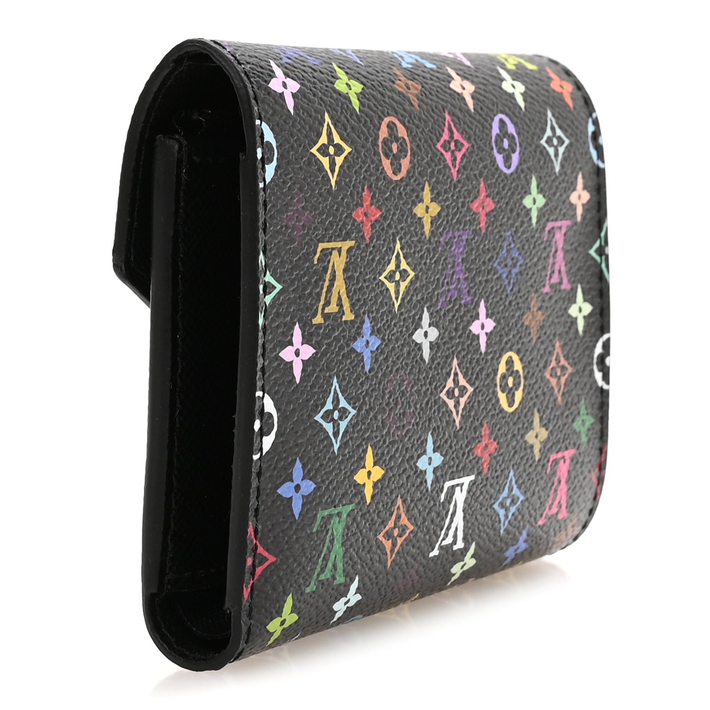 LV x TM Monogram Multicolor Victorine Wallet Black