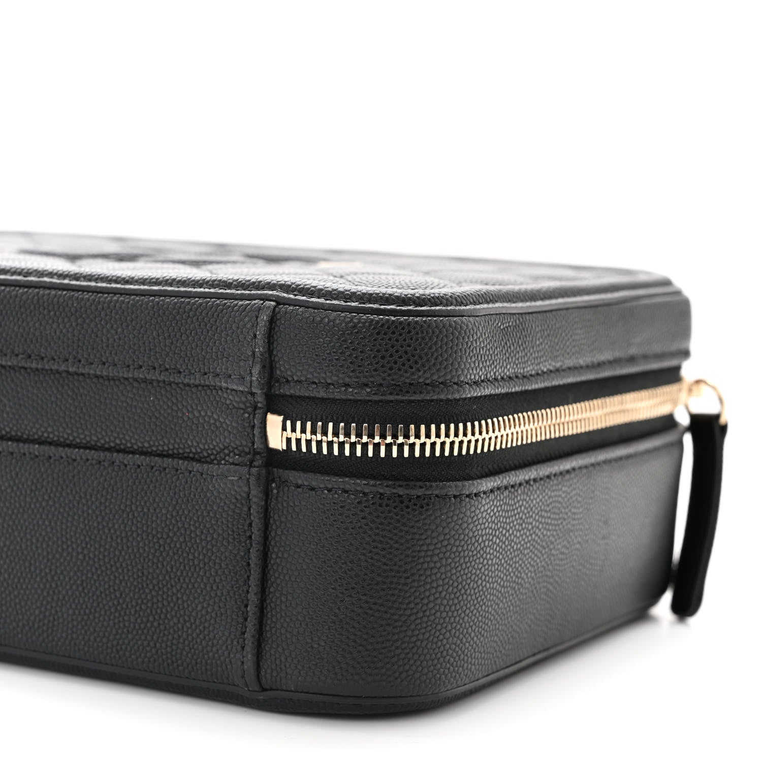 Chanel Caviar Quilted Medium CC Filigree Vanity Case Black 10 of 10