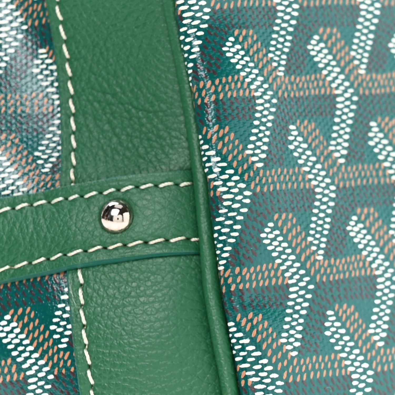 Goyard Goyardine Petit Flot Bucket Bag PM Green 9 of 10