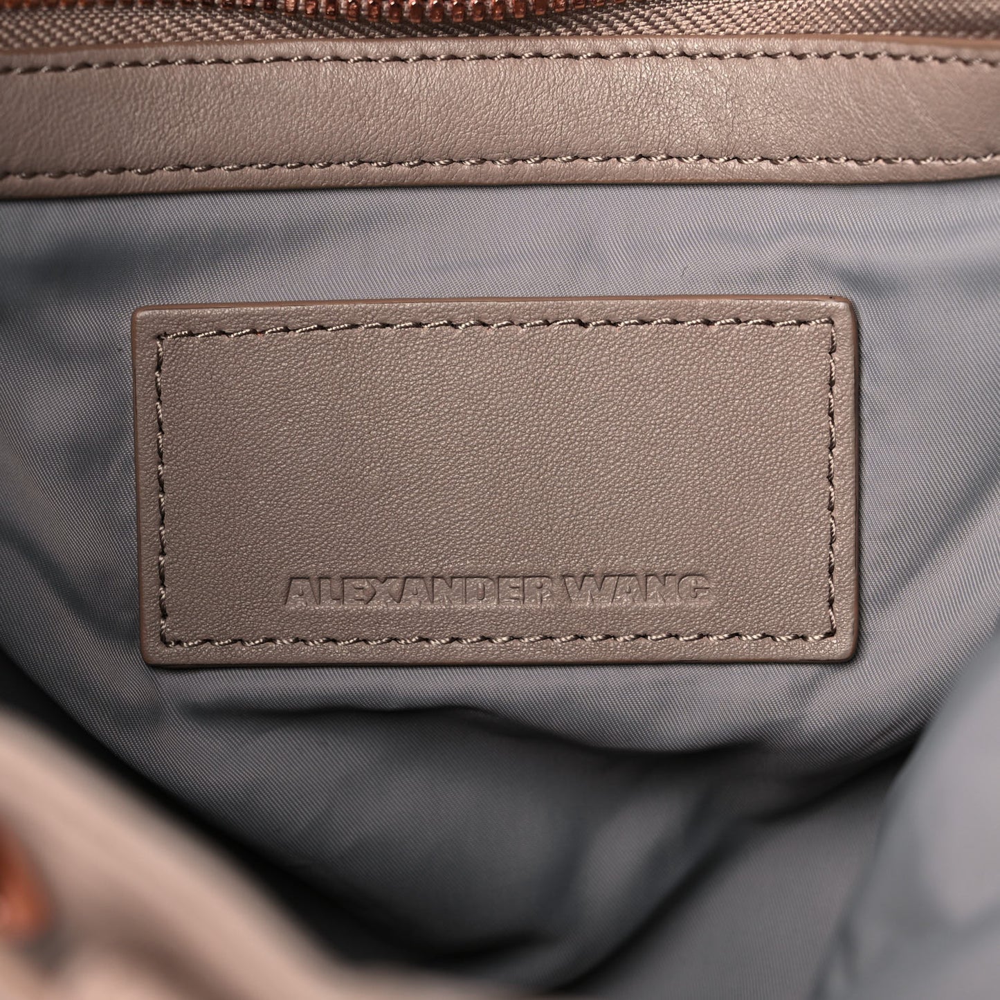 Lambskin Marti Backpack Bag Light Brown