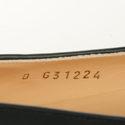 Chanel Calfskin Camellia Bead Ballerina Flats 36.5 Grey Black 8 of 8