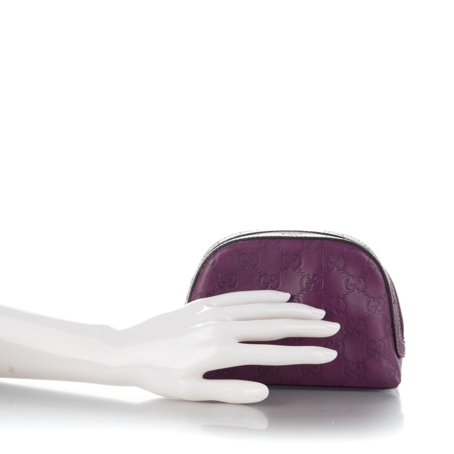 Guccissima GG Cosmetic Case Purple