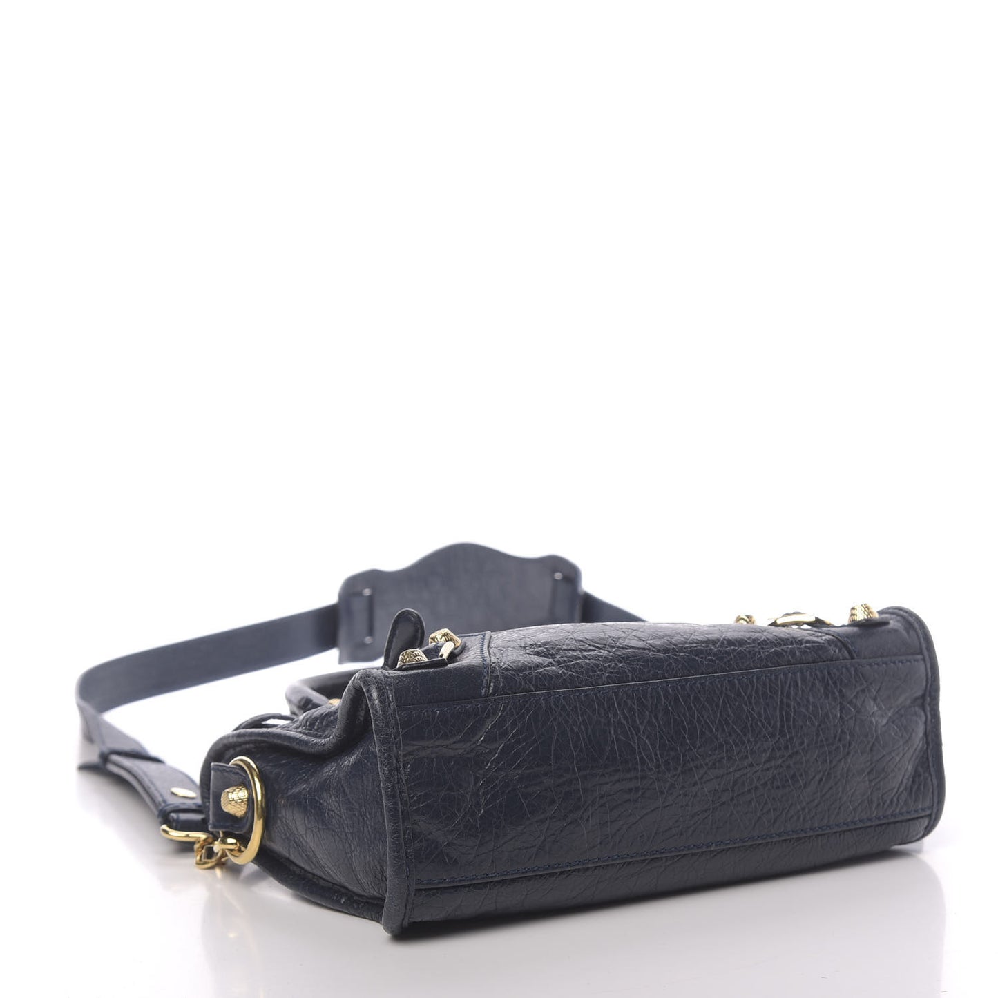Agneau Giant 12 Gold Hardware Mini City Bleu Obscur