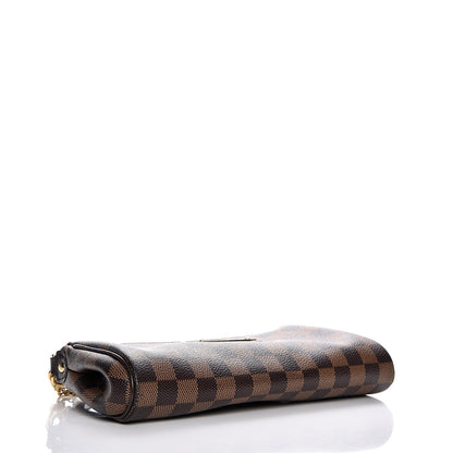 Louis Vuitton Damier Ebene Eva Clutch 3 of 13