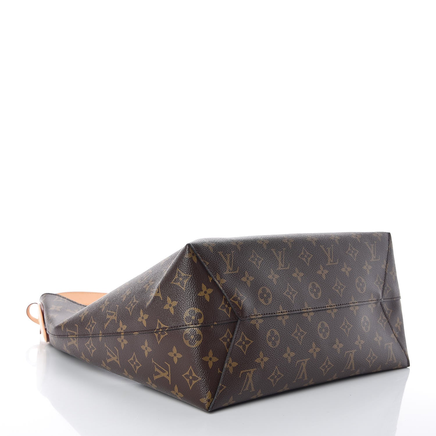 Louis Vuitton Monogram Flower Hobo Beige 4 of 16